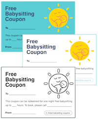 Babysitting coupons