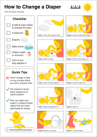 How to Change a Diaper: Step-by-Step How-Tos – Happiest Baby