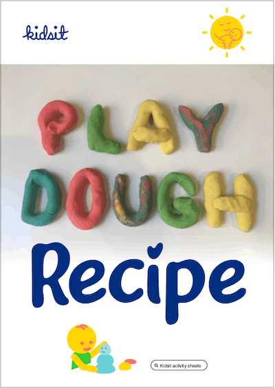 Kidsit playdough recipe book