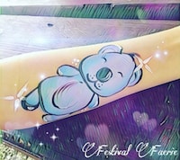 Painted teddy