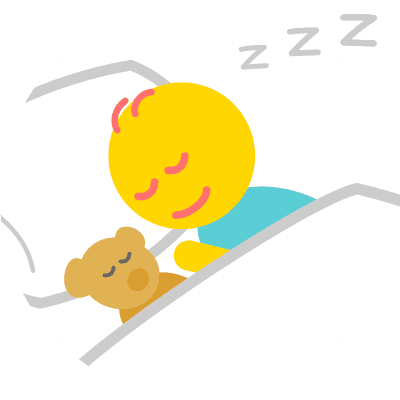 Child sleeping soundly