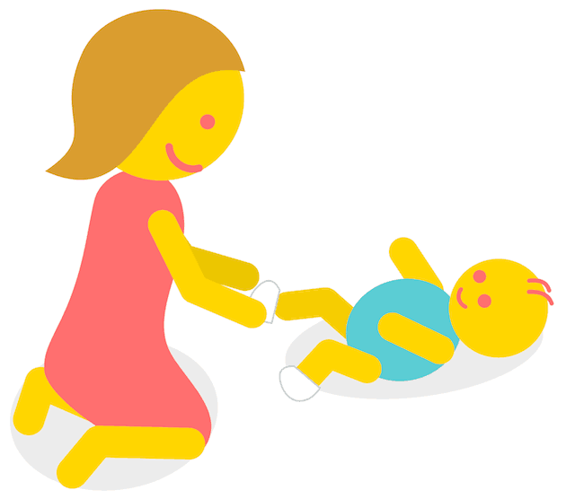 Dress the baby