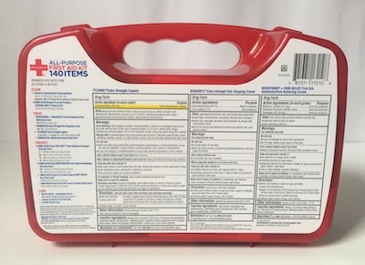 Johnson & Johnson All Purpose First Aid Kit