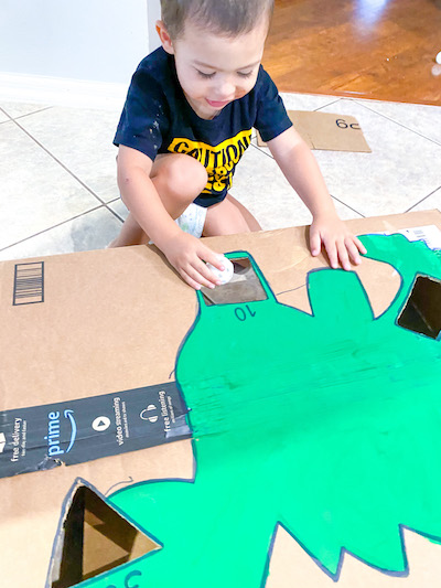 The learning dinosaur game