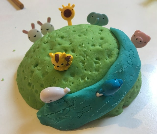 Playdough animal planet