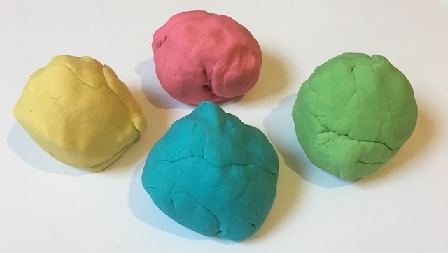 Playdough ready to use