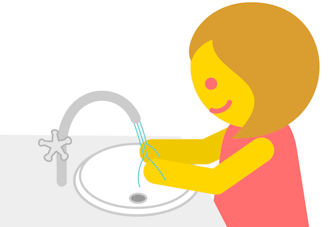 Wash up