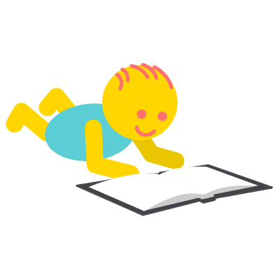 Preschooler reading